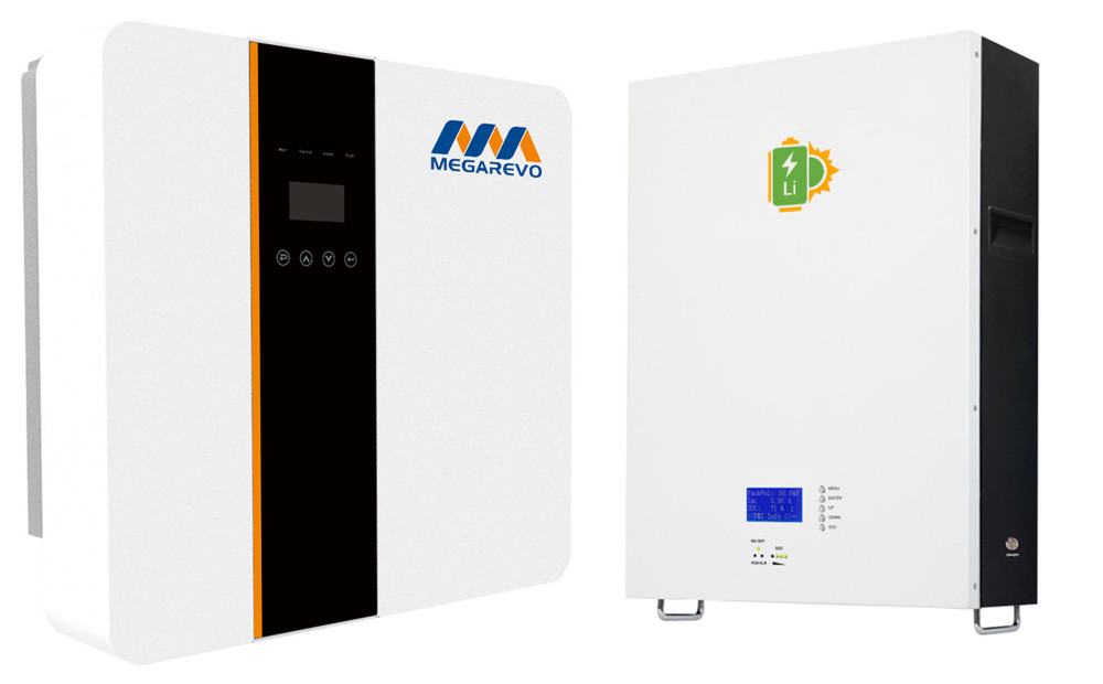 Háztartási fali akkumulátor és inverter, használatra kész rendszer